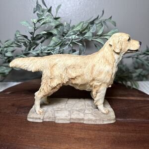 Golden Retriever Resin Standing Dog Figurine Sherratt Simpson Model # 89060